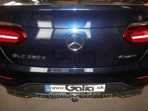 Швидкознімний фаркоп Mercedes GLC Coupe C253 2015-2022 автомат на ручці