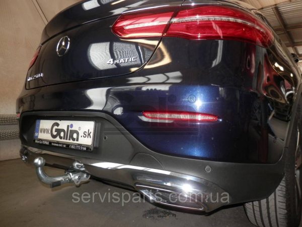 Швидкознімний фаркоп Mercedes GLC Coupe C253 2015-2022 автомат на ручці - Зображення 5
