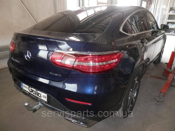 Швидкознімний фаркоп Mercedes GLC Coupe C253 2015-2022 автомат на ручці - Зображення 8
