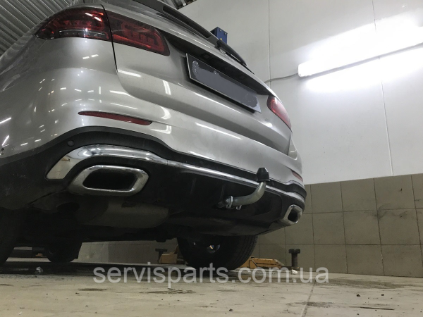 Оцинкований фаркоп Mercedes GLC X253 2015-2022 - Зображення 2