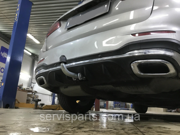 Оцинкований фаркоп Mercedes GLC X253 2015-2022 - Зображення 5