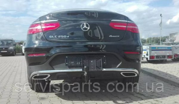 Швидкознімний фаркоп Mercedes GLC Coupe C253 2016 - на ключах - Зображення 6