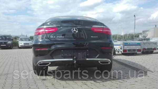 Швидкознімний фаркоп Mercedes GLC Coupe C253 2016 - на ключах - Зображення 7