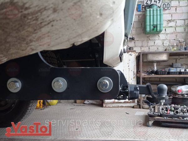 Фаркоп Mitsubishi L200 2015-2019 Американська вставка під квадрат - Зображення 7