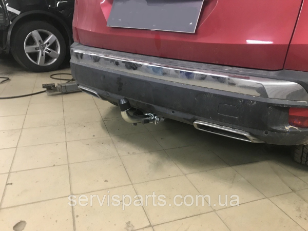 Швидкознімний фаркоп Peugeot 3008 2016- (вкл. GT, крім Hybrid) автомат на ручці - Зображення 3