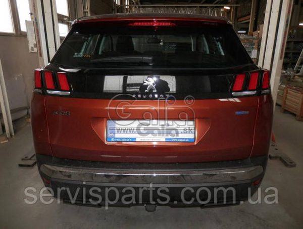 Швидкознімний фаркоп Peugeot 3008 2016- (вкл. GT, крім Hybrid) автомат на ручці - Зображення 9