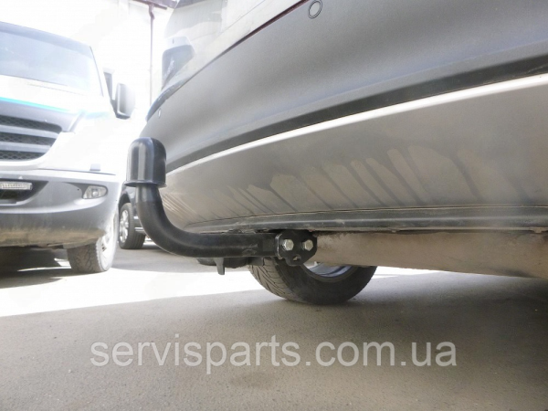 Польський фаркоп Ford Edge 2015- (Форд Едж) без підрізу бампера - Зображення 2