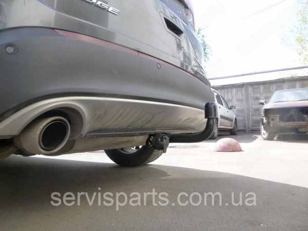 Польський фаркоп Ford Edge 2015- (Форд Едж) без підрізу бампера - Зображення 3
