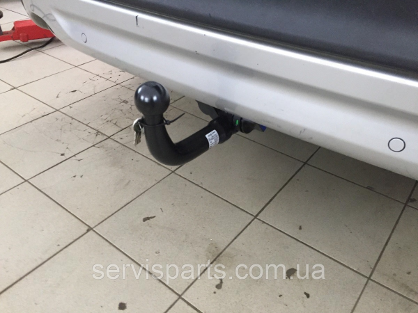 Швидкознімний фаркоп Volvo XC70 2007- (Вольво XC70) на ключах - Зображення 10