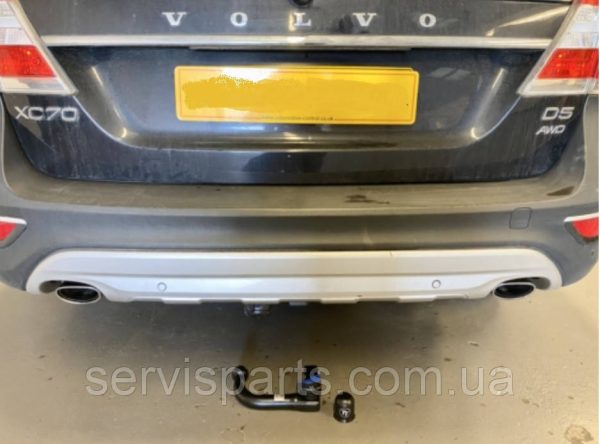 Швидкознімний фаркоп Volvo XC70 2007- (Вольво XC70) на ключах