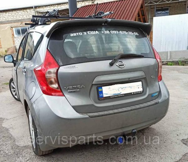Знімний гак фаркоп на Nissan Note Versa USA 2013-2026 (Нісан Ноут Верса)