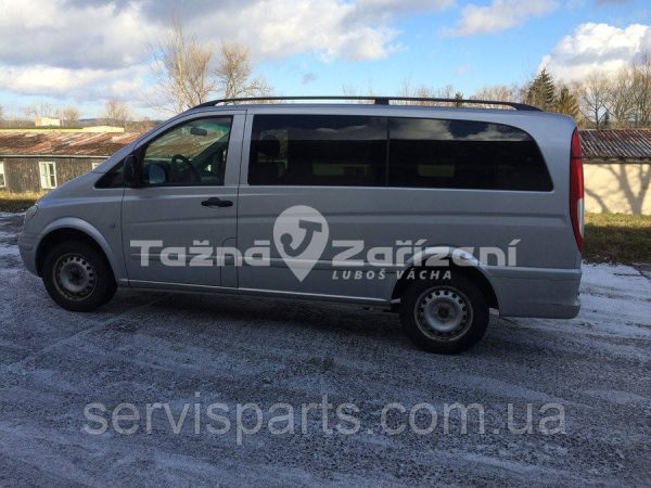 Польський фаркоп на Mercedes Vito Viano W639 2003-2014 без підрізу бампера - Зображення 10