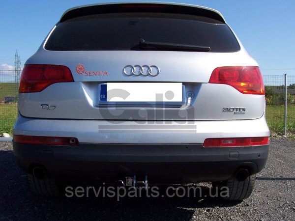 Швидкоз'ємний фаркоп Audi Q7 2006-2015 (Ауді Q7) автомат на ручці - Зображення 2