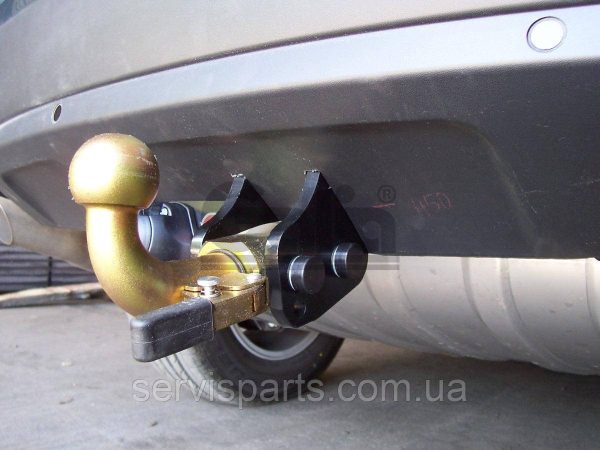 Швидкоз'ємний фаркоп Audi Q7 2006-2015 (Ауді Q7) автомат на ручці - Зображення 3