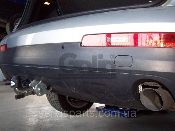 Швидкоз'ємний фаркоп Audi Q7 2006-2015 (Ауді Q7) автомат на ручці - Зображення 4