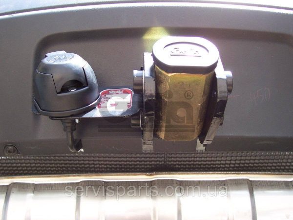 Швидкоз'ємний фаркоп Audi Q7 2006-2015 (Ауді Q7) автомат на ручці - Зображення 5