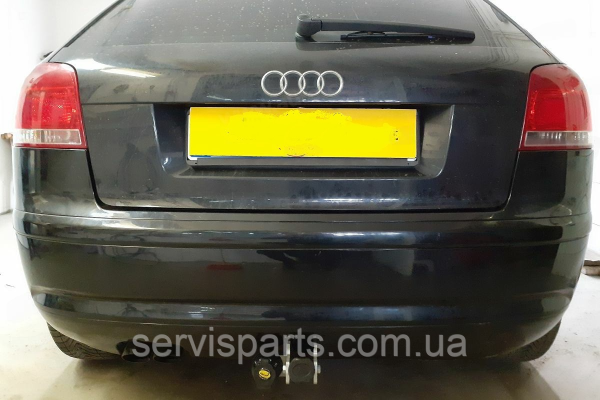 Швидкознімний фаркоп Audi A3 2003-2012 (Ауді A3 8P) тільки 3 двері