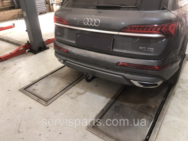 Шидкознімний фаркоп Audi Q7 II 2020- на ключах - Зображення 5