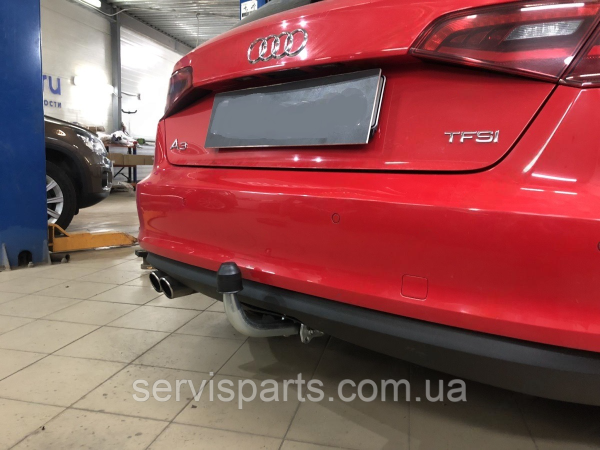 Оцинкований фаркоп Audi A3 8V 2012-2020 (Ауді A3 вкл. Sportback 5d) - Зображення 4
