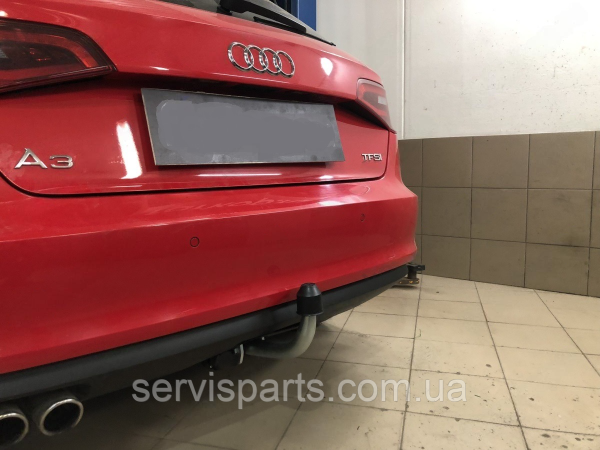 Оцинкований фаркоп Audi A3 8V 2012-2020 (Ауді A3 вкл. Sportback 5d)