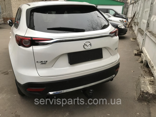 Швидкознімний фаркоп Mazda CX9 II 2016- (Мазда СХ9) на ключах - Зображення 2