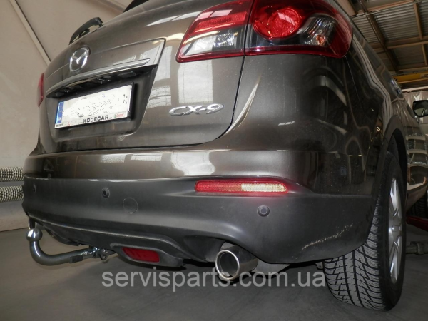 Оцинкований фаркоп Mazda CX9 2006-2017 без підрізання бампера