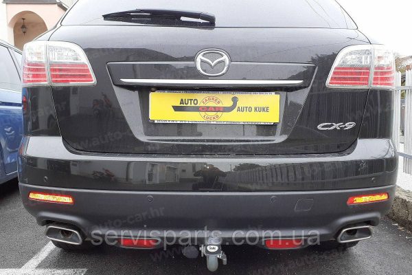 Оцинкований фаркоп Mazda CX9 2006-2017 автомат на ручці - Зображення 2