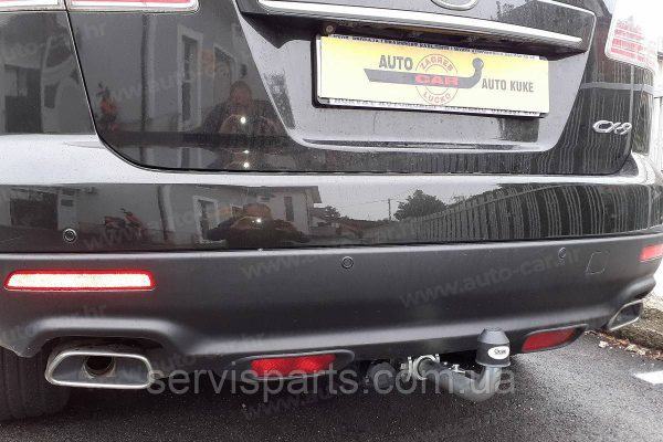 Оцинкований фаркоп Mazda CX9 2006-2017 автомат на ручці - Зображення 3