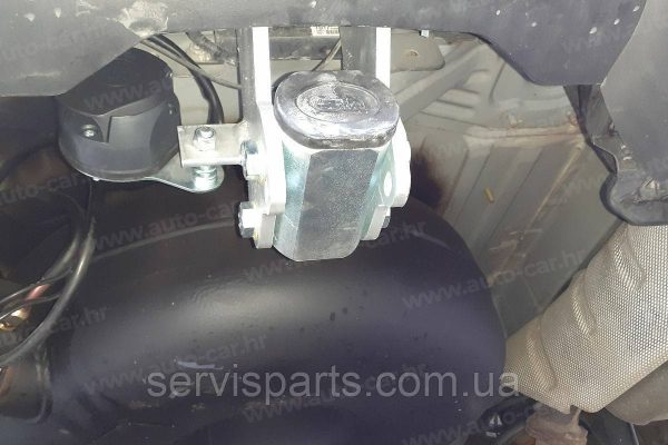Оцинкований фаркоп Mazda CX9 2006-2017 автомат на ручці - Зображення 9