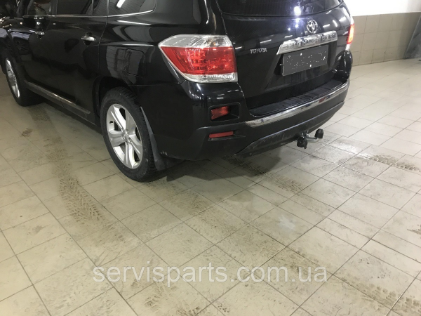 Фаркоп Toyota Highlander 2008-2014 (Тойота Хайлендер XU40) оцинкований на болтах - Зображення 2