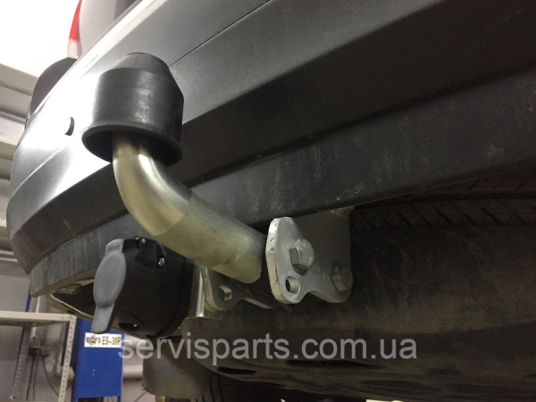 Фаркоп Toyota Highlander 2008-2014 (Тойота Хайлендер XU40) оцинкований на болтах - Зображення 4