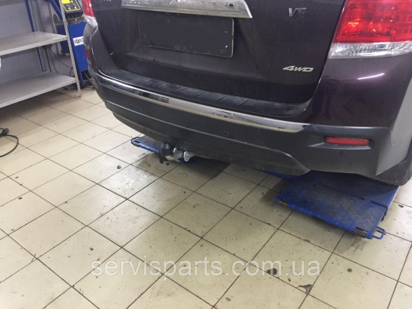 Фаркоп Toyota Highlander 2008-2014 (Тойота Хайлендер XU40) оцинкований на болтах - Зображення 3