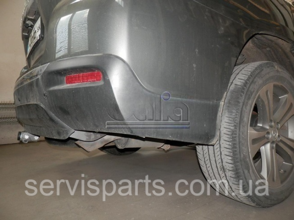Фаркоп Toyota Highlander 2008-2014 (Тойота Хайлендер XU40) автомат на ручці