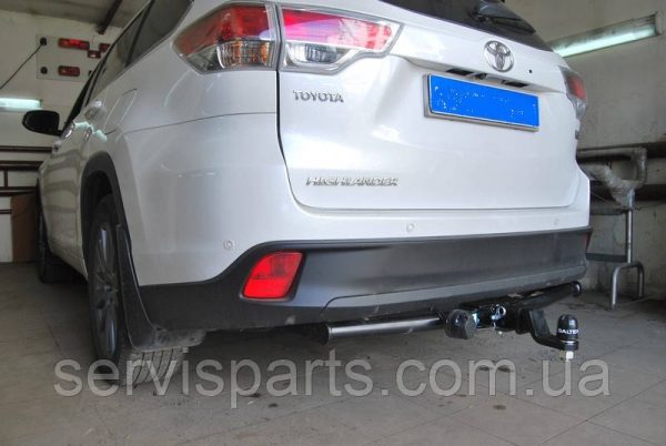 Фаркоп Toyota Highlander 2014-2020 (Тойота Хайлендер XU50) вставка квадратна - Зображення 3