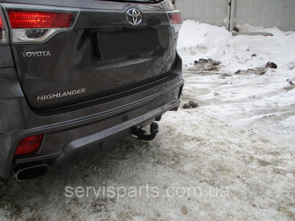 Фаркоп Toyota Highlander 2014-2020 (Тойота Хайлендер XU50) швидкоз'ємний на ключах - Зображення 10