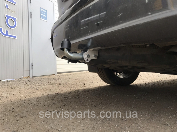 Фаркоп Toyota Highlander 2019- (Тойота Хайлендер XU70) без підрізу бампера. - Зображення 7
