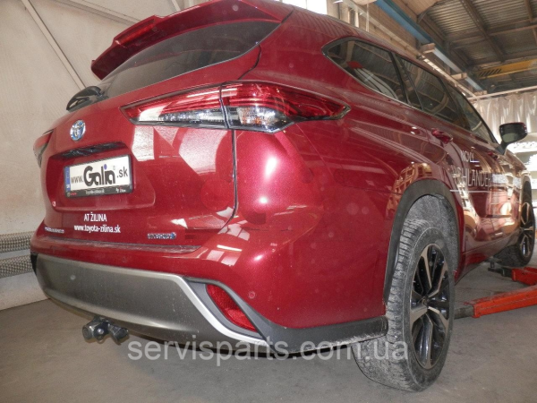 Фаркоп Toyota Highlander 2019- (Тойота Хайлендер XU70) автомат на ручці