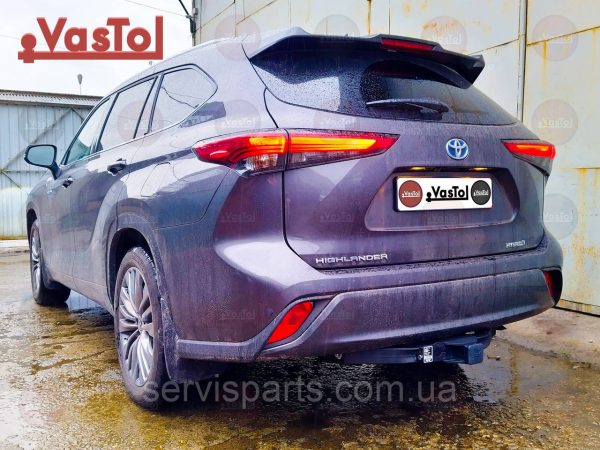 Фаркоп Toyota Highlander 2019- (Тойота Хайлендер XU70) вставка під квадрат - Зображення 4