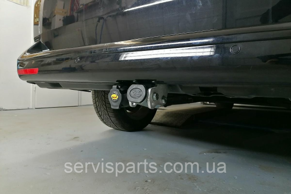Фаркоп Volkswagen T5 2003-2015 оцинкований швидкоз'ємний на ручці.