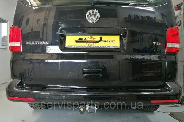 Фаркоп Volkswagen T5 2003-2015 оцинкований швидкоз'ємний на ручці. - Зображення 3