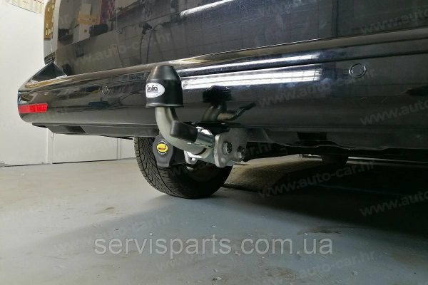 Фаркоп Volkswagen T5 2003-2015 оцинкований швидкоз'ємний на ручці. - Зображення 4