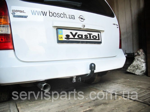 Фаркоп Opel Astra G Caravan 1998-2004 (универсал) без підрізу бампера - Зображення 2