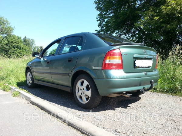 Фаркоп Opel Astra G 1998-2005 (седан та хетчбек) без підрізу бампера.