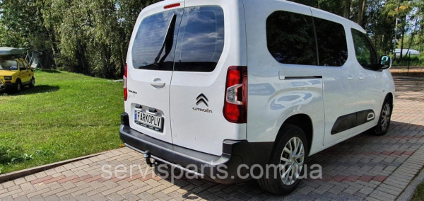 Фаркоп Opel Combo E Long 2018- (довга база 4753mm) без підрізу бампера