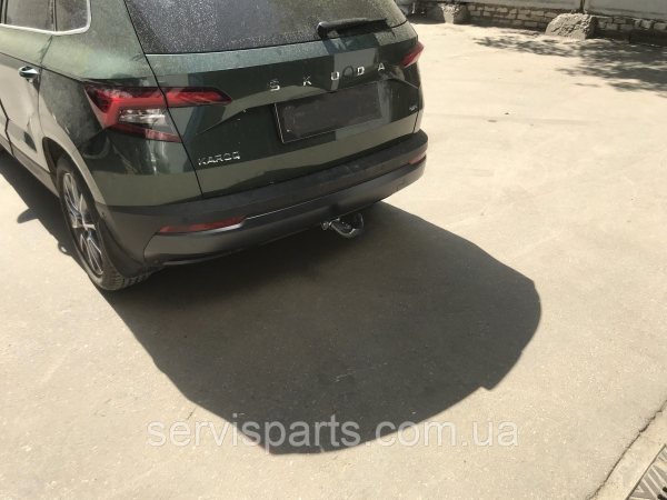 Фаркоп Skoda Karoq 2016- (Шкода Карок) автомат на ручці - Зображення 9