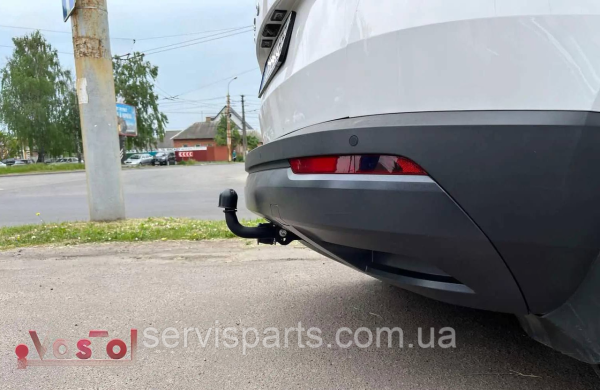 Фаркоп Skoda Karoq 2016- (Шкода Карок) гак на болтах - Зображення 2