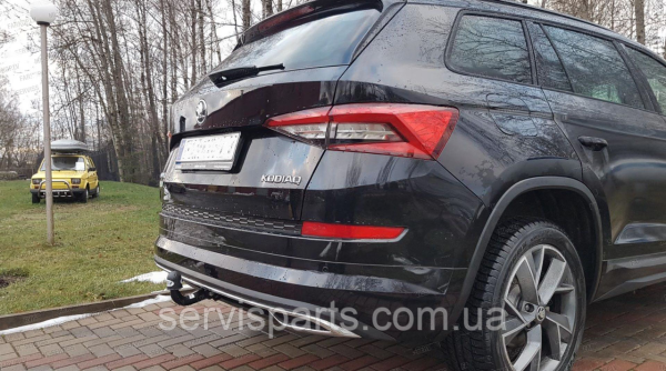 Фаркоп Skoda Kodiaq 2017- (Шкода Кодіак) польський на болтах