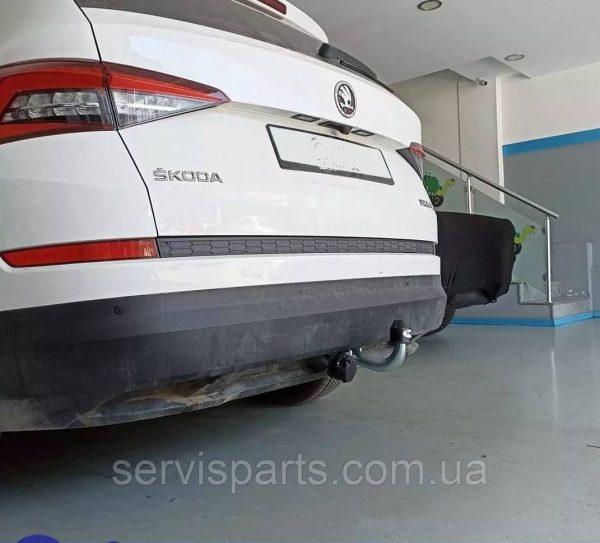 Фаркоп Skoda Kodiaq 2017- (Шкода Кодіак) оцинкований на болтах - Зображення 3