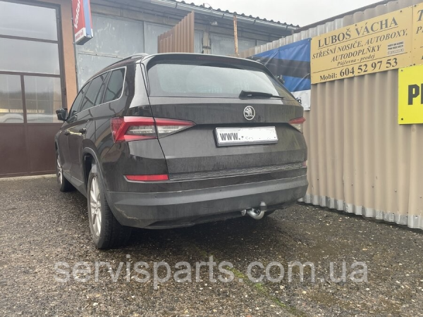 Фаркоп Skoda Kodiaq 2017- (Шкода Кодіак) оцинкований на болтах - Зображення 4