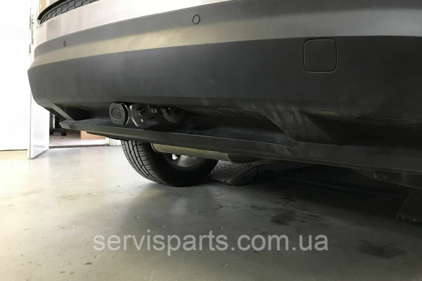 Фаркоп Skoda Kodiaq 2017- (Шкода Кодіак) автомат на ручці